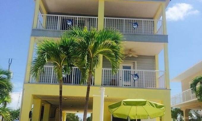 Key Largo House | Waterfront Luxury Home with Private Dock, Pool & Ramp