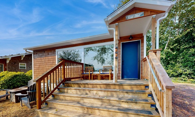 Nehalem House | Waterfront Oasis on the Nehalem River with Free WiFi & Dock - Dog Friendly
