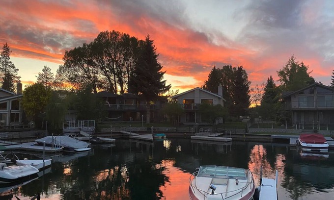 Tahoe Keys House | Waterfront South Lake Tahoe Home with Private Dock