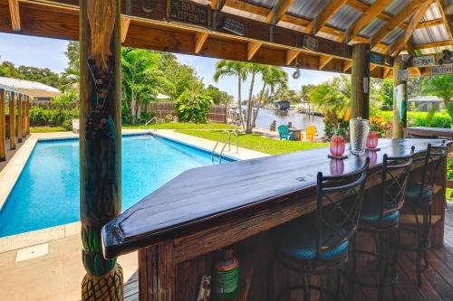 Florida Ridge House | Waterfront Vero Beach Home with Pool and Boat Dock!