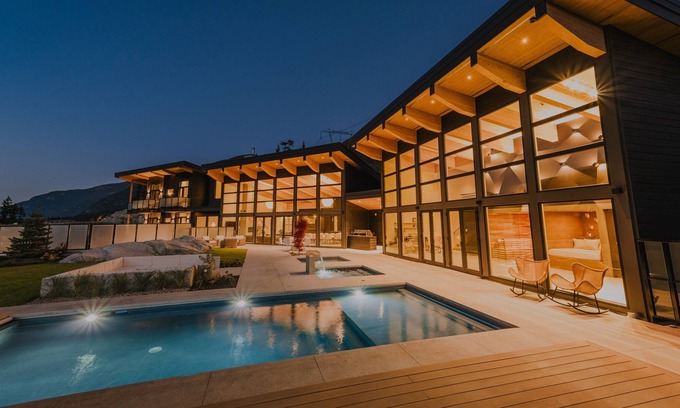 Sea to Sky Highway Cabin | Wedge Mountain Lodge & Spa - Pool, Spa, Theatre +