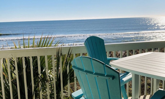 Kure Beach Condo | Welcome to Oceanside Oasis, a Kure Beachfront Condo with a view you will love!