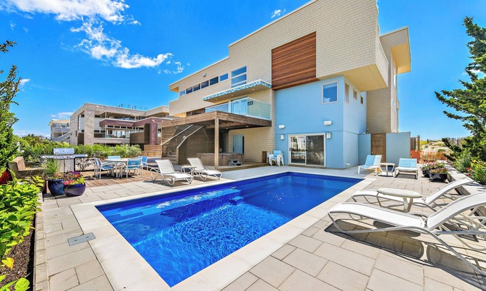 Loveladies House | Welcome to your ocean front paradise, 7 beds, 5.5 baths, right on the beach