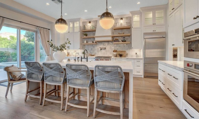 Queensridge House | Well Equipped to Entertain for the Holidays, Private Spa, Gated Designer Home