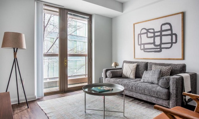 East Cambridge Apartment | Well-located Kendall Sq 1BR w balcony BOS-389