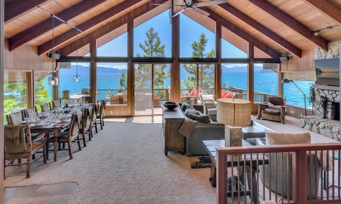 Meeks Bay House | West Shore Lakefront with Stunning Panoramic Views