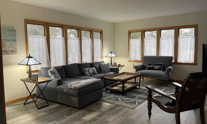 West Yarmouth House | West Yarmouth Home with Private Beach & Your Own Parking Spot