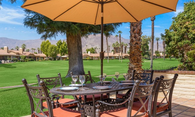 Palm Desert Condo | Western Views, Monterey CC, Outdoor Dining, Pool, Spa