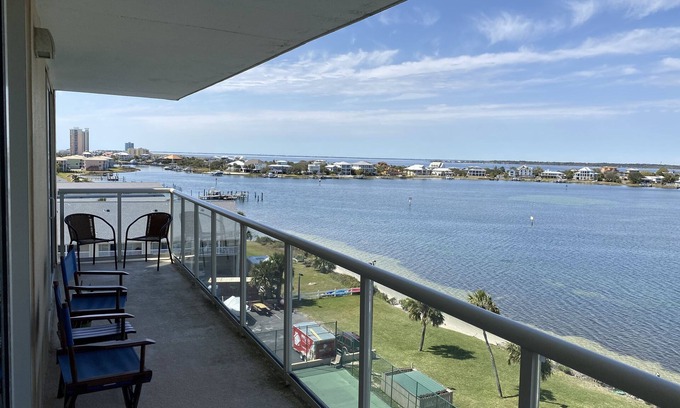 Villa Sabine Condo | What a View and Everything New 5 min Walk to Worlds Whitest Beach #6A