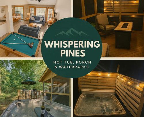 Tannersville House | Whispering Pines Hot Tub, Porch & Waterparks