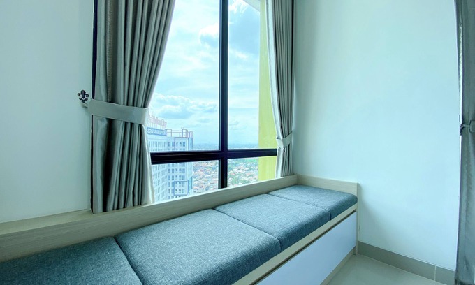 South Tambun Apartment | White Toned Style Studio At Lrt City Bekasi Apartment