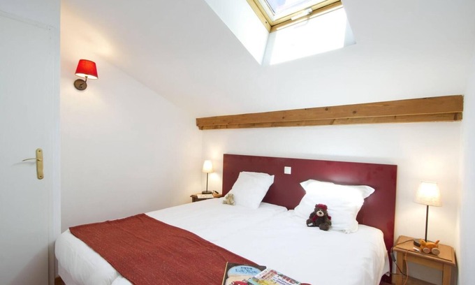 Praz-sur-Arly Apartment | Wifi, 300m from ski slopes, fitness, swimming pool, balcony, tv, ski locker, 48m²