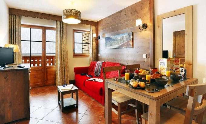 Chatel Apartment | Wifi, swimming pool, sauna, terrace, balcony, ski locker, 28m², Châtel