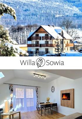 Stronie Slaskie Apartment | Willa Sowia nowe apartamenty nad górskim potokiem zachwycający widok na góry
