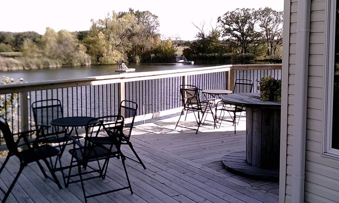 Douglas Apartment | Winery Loft with views of the pond, and vineyard. New in 2012