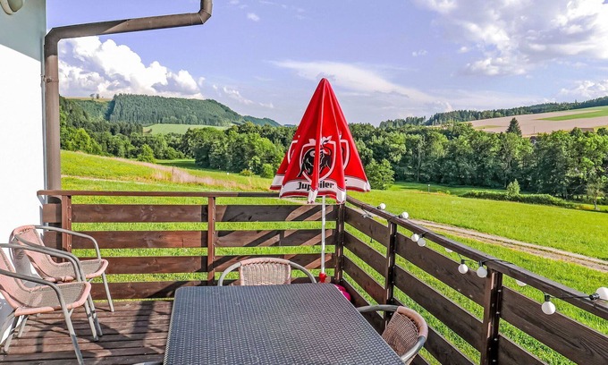 Starkov House | Wonderful private villa for 6 guests with pool, WIFI, TV, patio, pets allowed and panoramic view