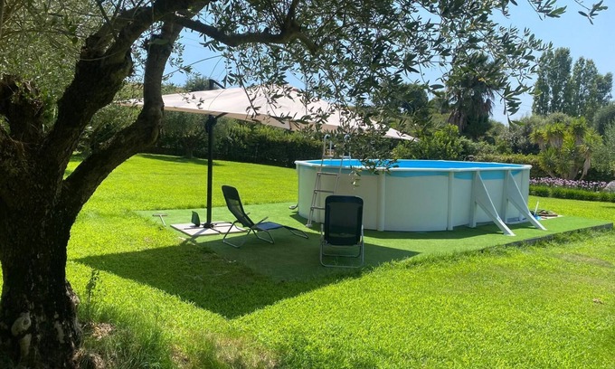 Lake Bracciano House | Wonderful apartment in villa with swimming pool in Bracciano