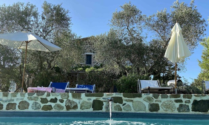 Manciano Villa | Wonderful private villa for 7 people with WIFI, private pool, TV, veranda and parking