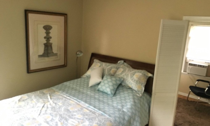 Decatur Apartment | Wonderful, private 1-BR Apartment With Great Deck, Huge Yard