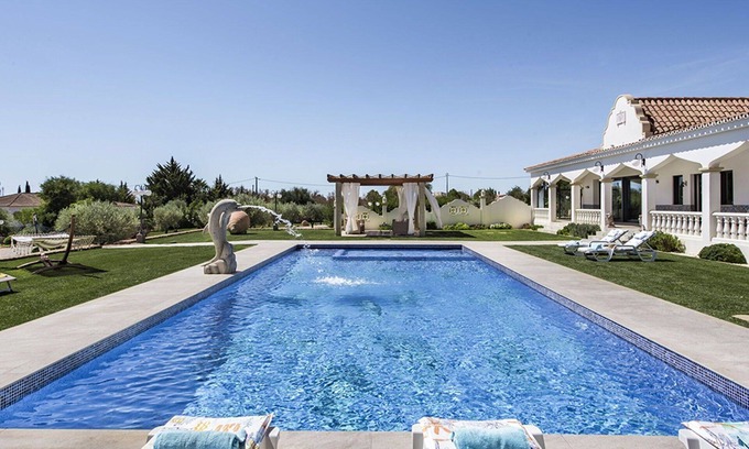 Cerro do Ouro Villa | Wonderful private villa with private pool, hot tub, WIFI, A/C, TV, patio and panoramic view
