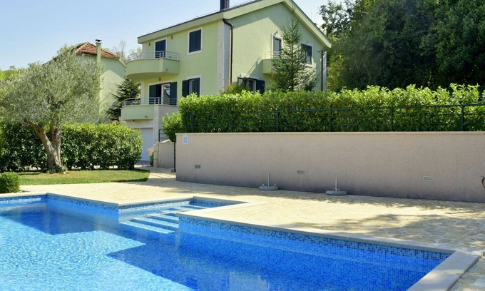 Kamenmost House | Wonderful private villa with A/C, WIFI, private pool, TV, terrace, panoramic view and parking