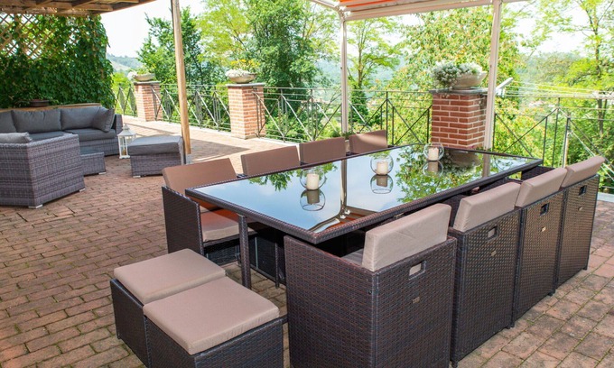 Ovada House | Wonderful private villa with private pool, WIFI, hot tub, A/C, terrace, pets allowed and parking