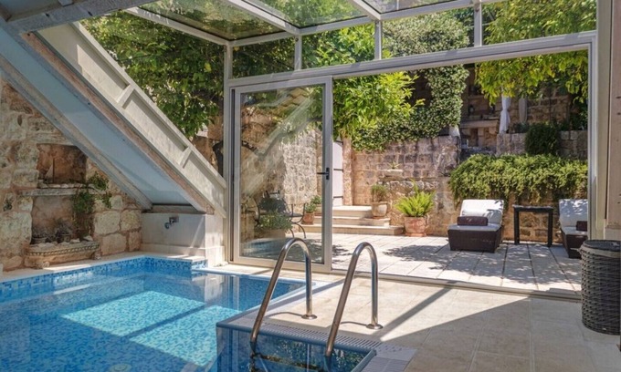 Hvar Old Town House | Wonderful Villa Ines with a Magnificent view to the Riva and Harbor beyond