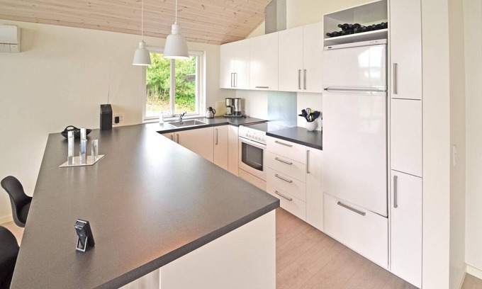 Hjarbæk House | You have a beautiful plot of land and a fantastic view of the fjord as a bonus.