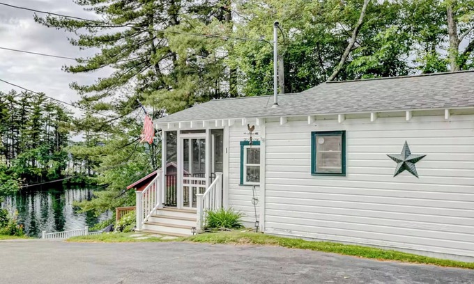 Winnisquam Cottage | Your Lakeside Getaway: Cozy Cottage, Dock, Endless Family Fun!