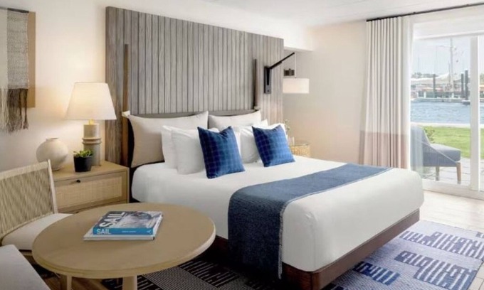 Goat Island Hotel | Your Perfect Getaway! w/Onsite Pool, Gym! Near Downtown Shopping District!