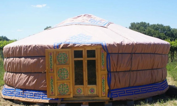 Torino di Sangro House | Yurta Gaia, Glamping Yurt in the greenery