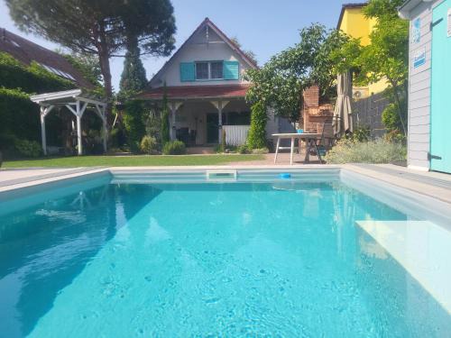 Zamardi Apartment | Zamardi private villa with own pool and huge garden, 150m to longest free beach at Balaton