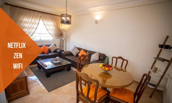 Tanja Balia Apartment | ZEN, WIFI FIBRE, NETFLIX, CENTRE, PLAGE, TANGERBNB com