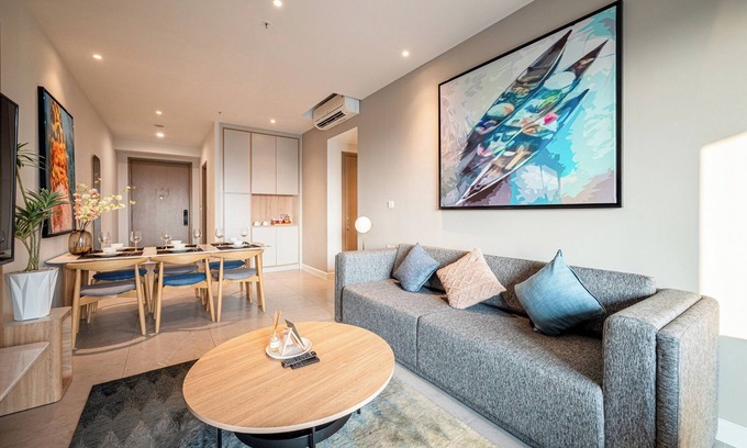 District 4 Apartment | Zenity D1 3 bedrooms Apt Prime Location- Perfect for Family Gym, Pool