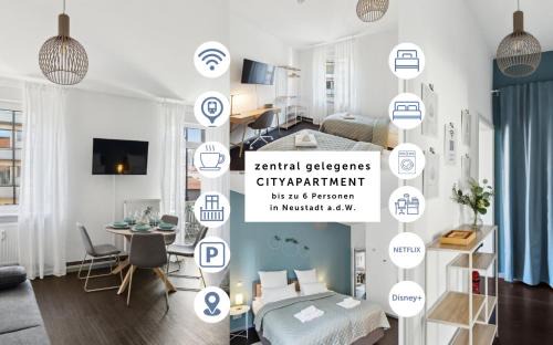 Neustadt an der Weinstrasse Apartment | Zentral gelegenes Cityapartment in Neustadt an der Weinstraße