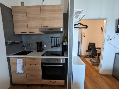 Kleinmunchen Apartment | Zentrales Studio-Apartment in Linz, Arbeiter-hit