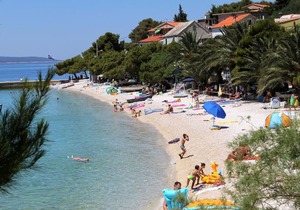 Two bedroom apartment with terrace and sea view Promajna, Makarska (A-2588-a)