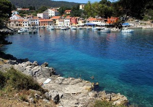 One bedroom apartment with terrace and sea view Veli Lošinj, Lošinj (A-8060-a)