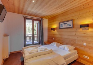 Modern apartment in the authentic Savoyard mountain village