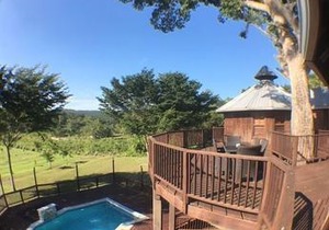 Exotic High End Unique Off-The-Grid Treehouse steps away from the Mopan River