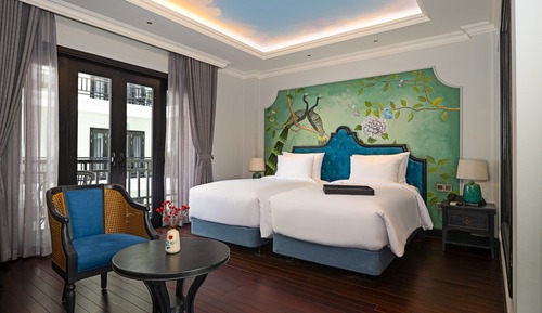 Premium Twin Room, Balcony, Pool View