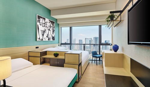 Habitat King Family Room with Sofa Bed