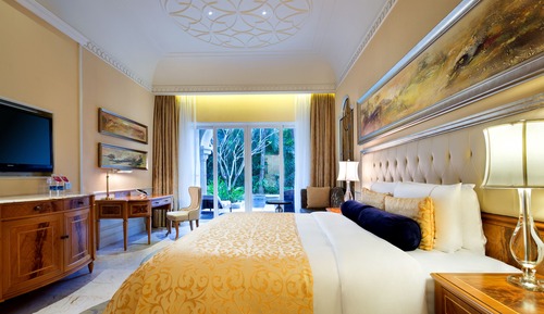 Standard Room, 2 Double Beds, Pool View