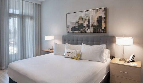 Basic Room, 1 King Bed with Sofa bed (Cityscape Apartment Suite)