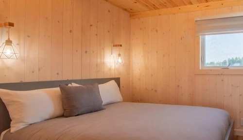 Chalet double arrière style Suisse