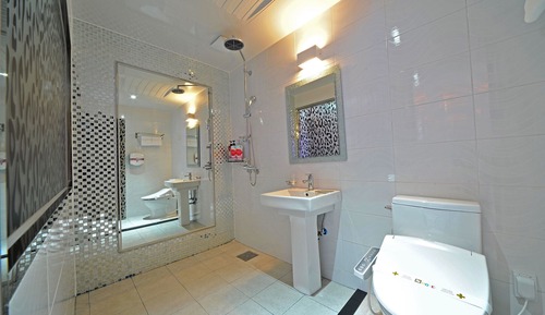 Room (Deluxe Twin (styler spa bathtub air p)