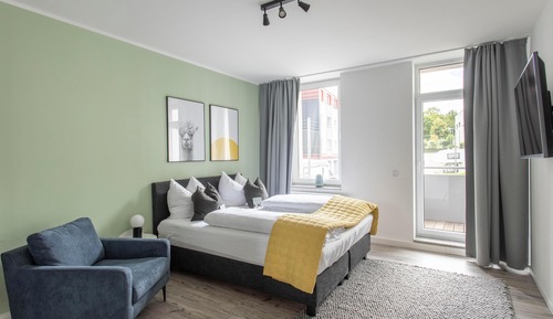 Two-Bedroom Suite with balcony