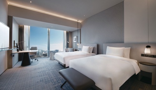 Standard Room, 2 Double Beds, Accessible, Club Lounge Access