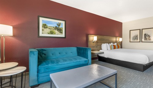 Standard Room, 1 King Bed, Accessible, Refrigerator & Microwave (Larger Room)