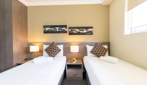 Standard Room, 2 Twin Beds, Non Smoking, Kitchenette